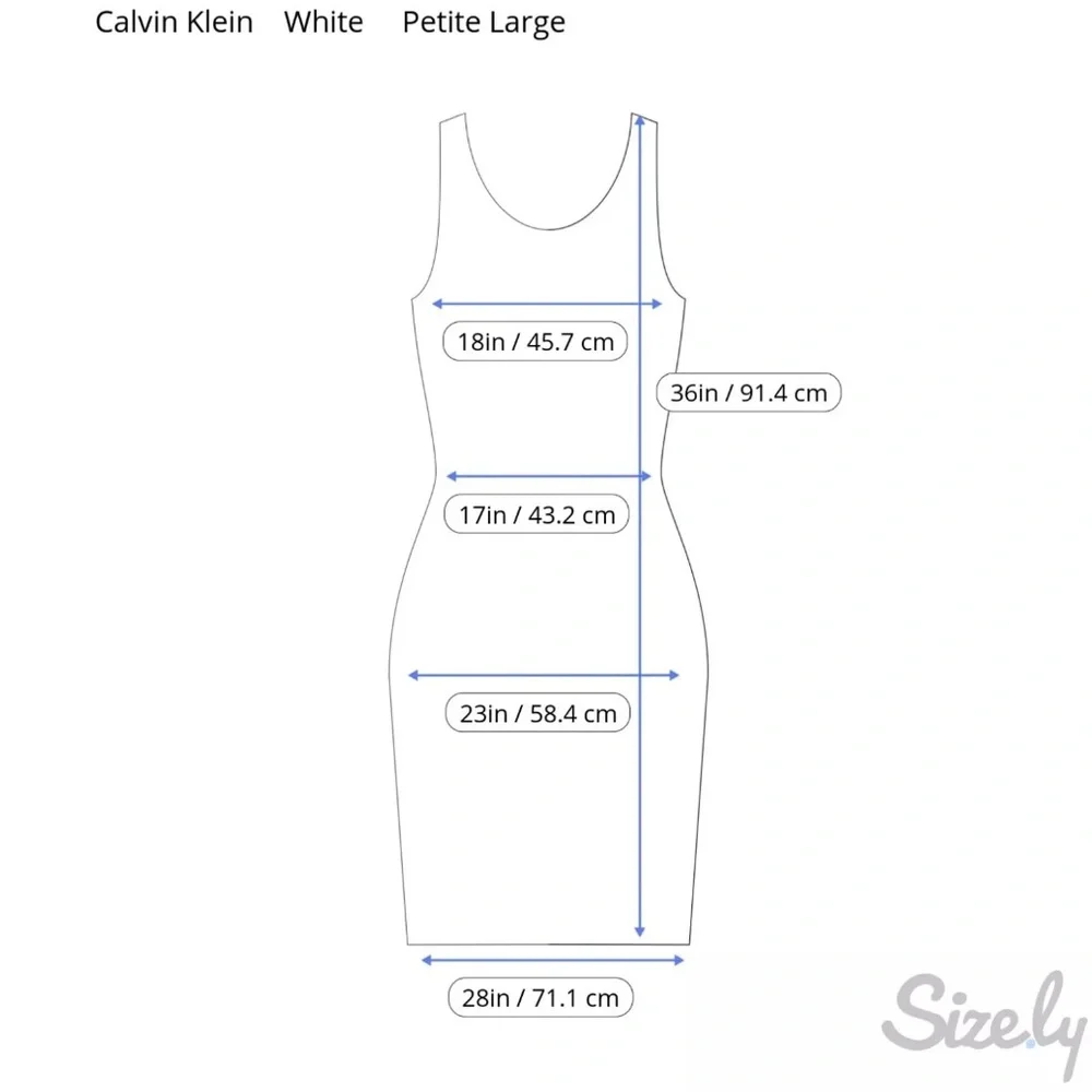 Calvin Klein NWT Burnout White Shift‎ Dress Size PL Beach Resort Vacation Summer - Picture 13 of 13